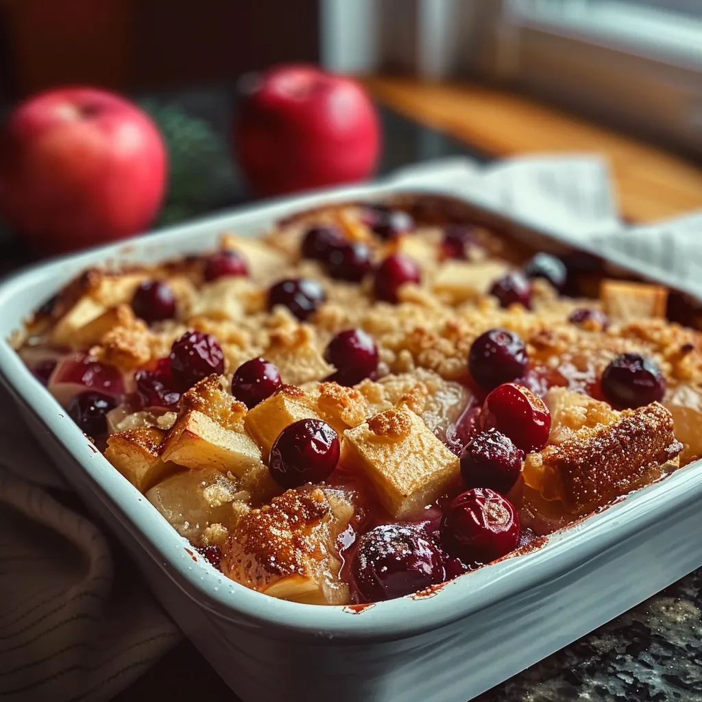 Mouthwatering 10Minute Cranberry Apple Bake Recipe Unveiled