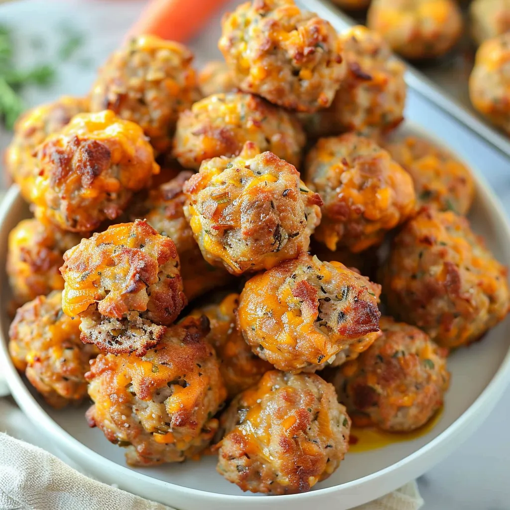 Bisquick Sausage Balls