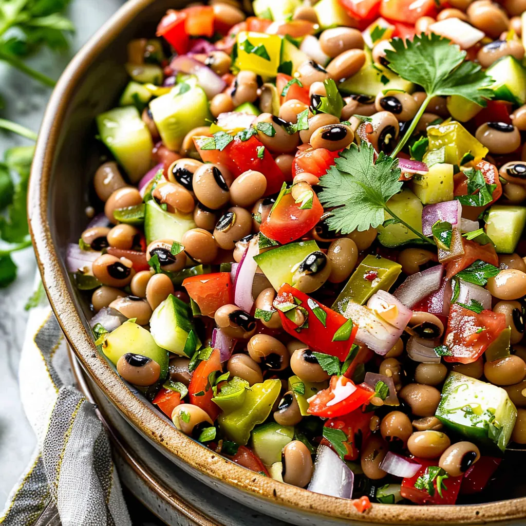 Ultimate Black Eyed Pea Salad Recipe Fresh Flavorful
