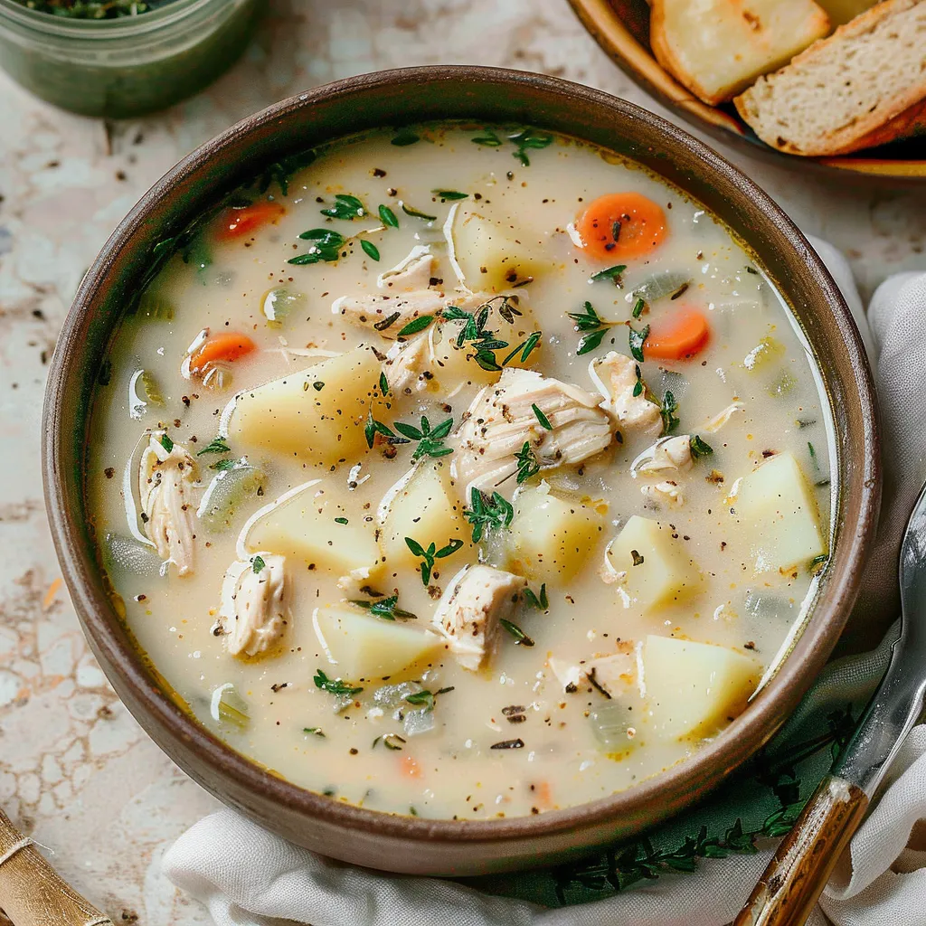 chicken potato soup
