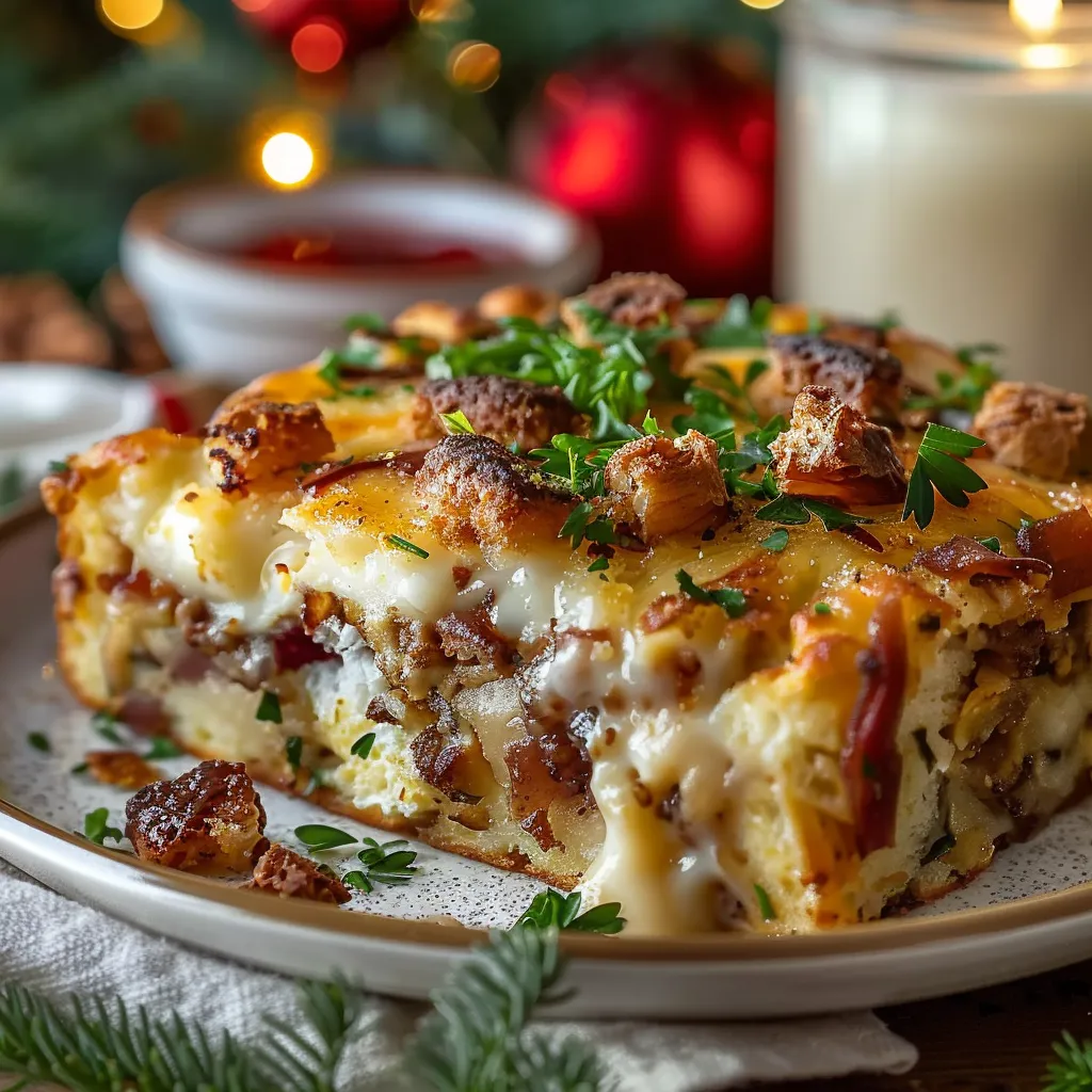 Delicious Christmas Breakfast Casserole Recipe for Festive Mornings