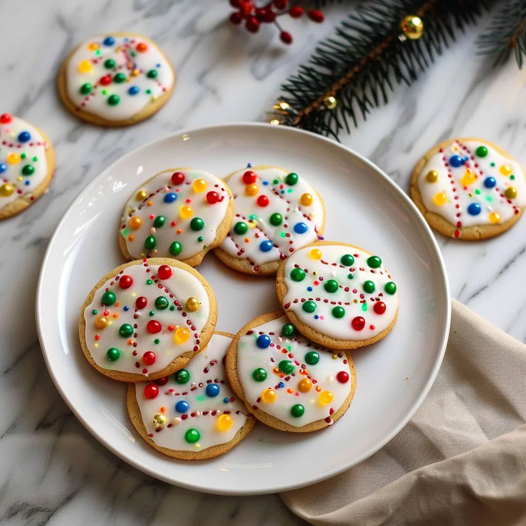 Christmas Lights Cookies