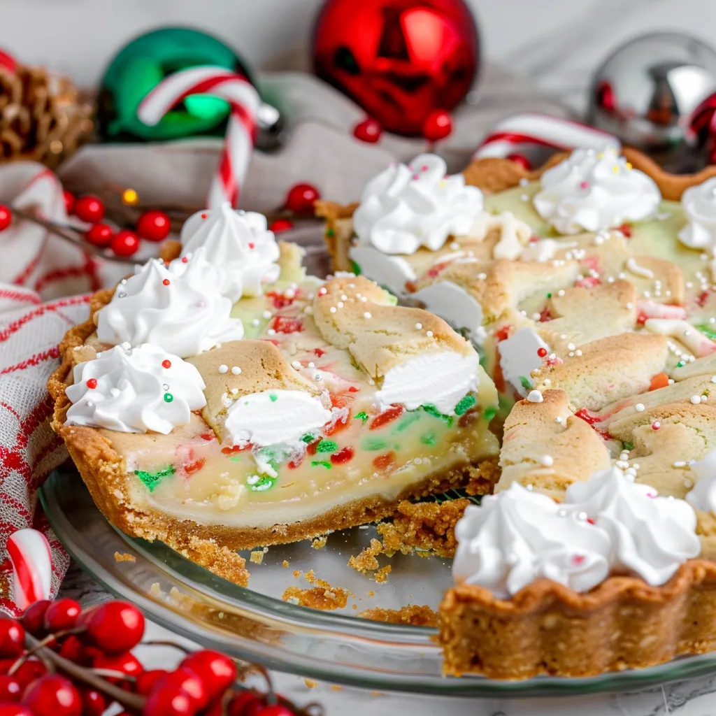 Delicious Christmas Sugar Cookie Pie A MustTry Holiday Treat