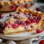 Cranberry Custard Pie