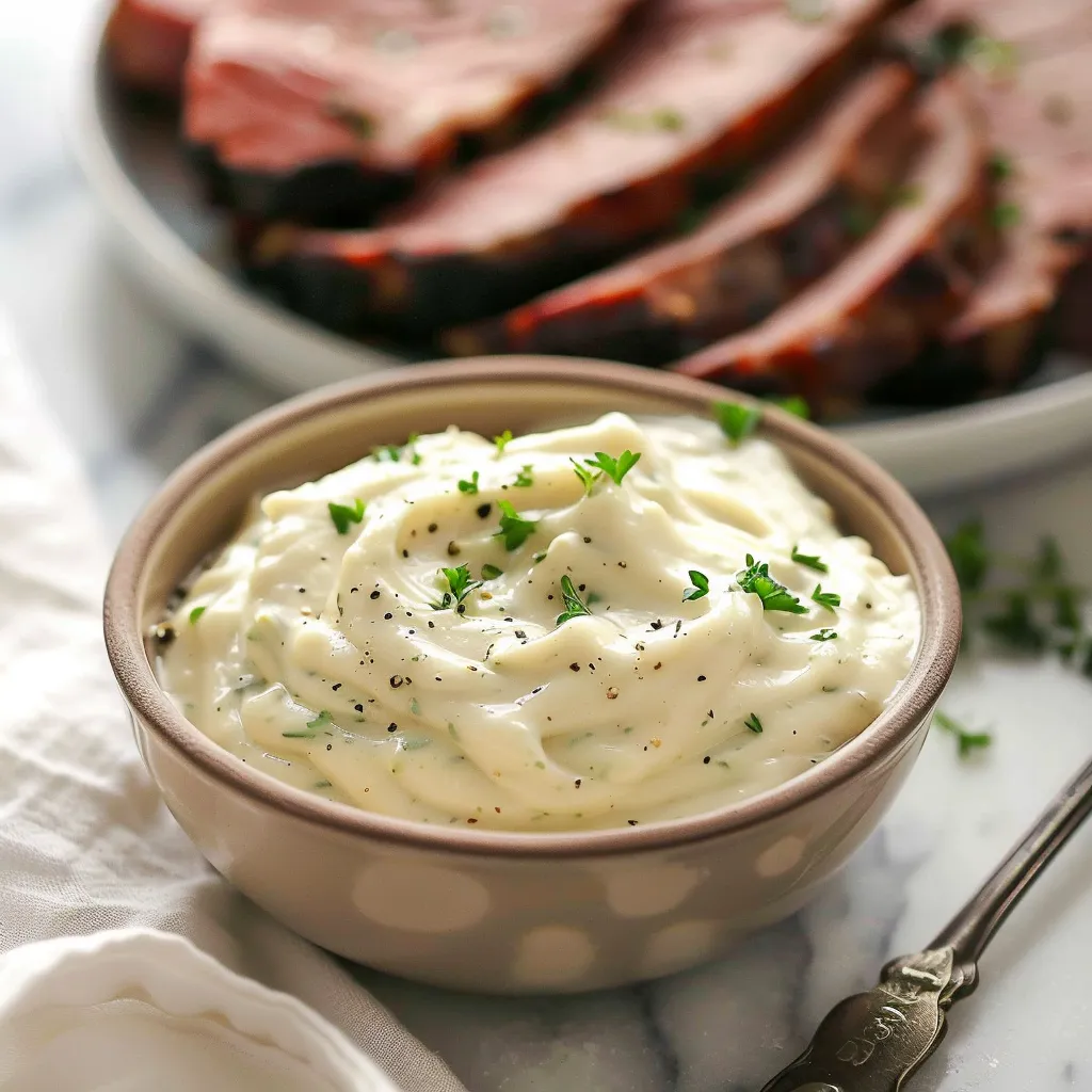 Delicious Creamy Horseradish Sauce for Bold Flavor Boost