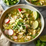 Crockpot Mexican Chicken Pozole Verde