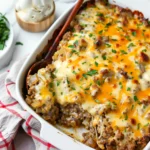 French Onion Ground Beef Casserole