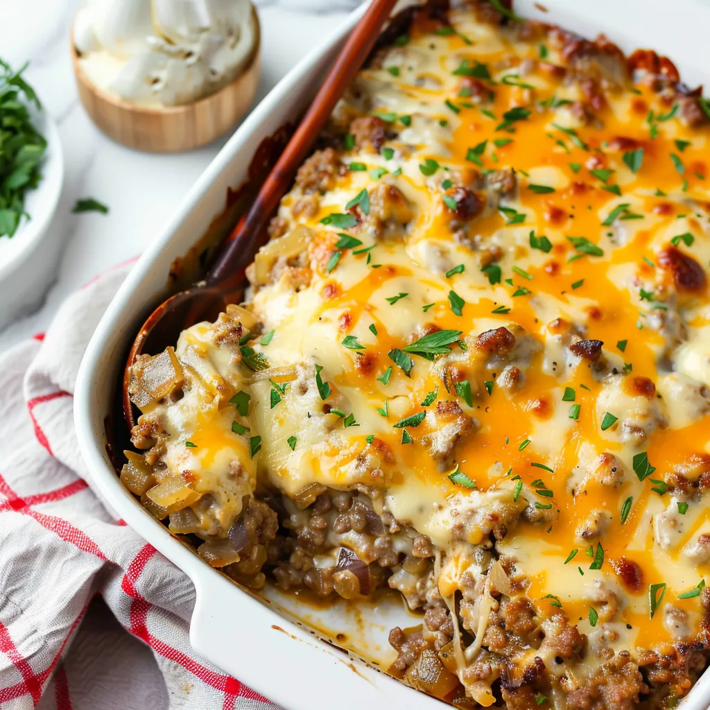 Savory French Onion Ground Beef Casserole Recipe You’ll Love