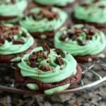 Grasshopper Cookies with Andes Mints