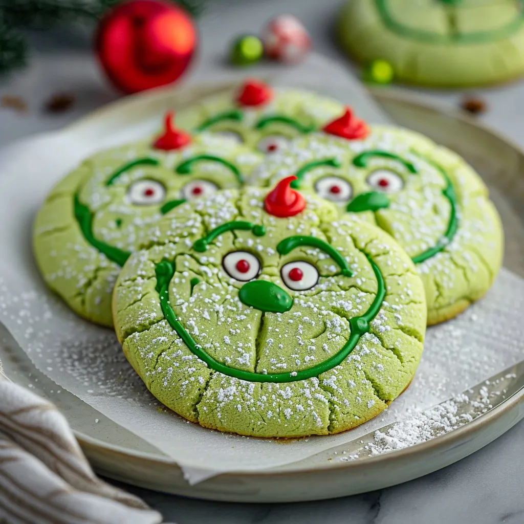 Irresistible Grinch Sugar Cookies Festive Treats to Wow