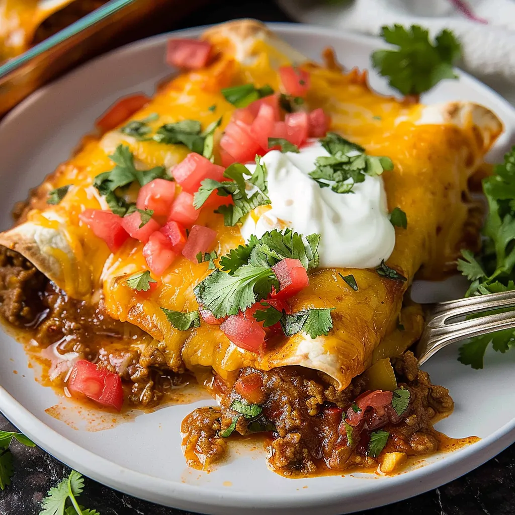 Savory Ground Beef Enchiladas for Quick Family Dinners