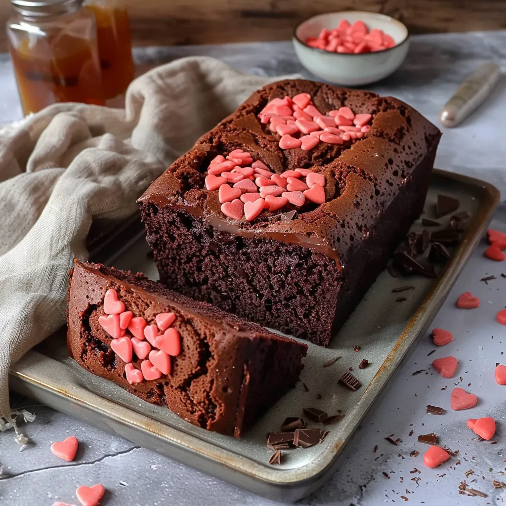 Decadent Hidden Heart Choco Loaf Cake Recipe Revealed