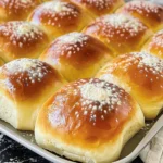 Japanese Milk Bread Dinner Rolls