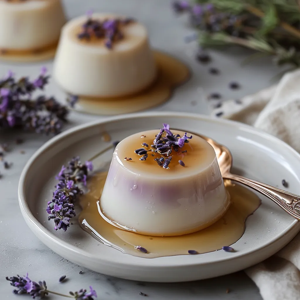 Delicious Lavender Honey Panna Cotta Recipe for Dessert Lovers