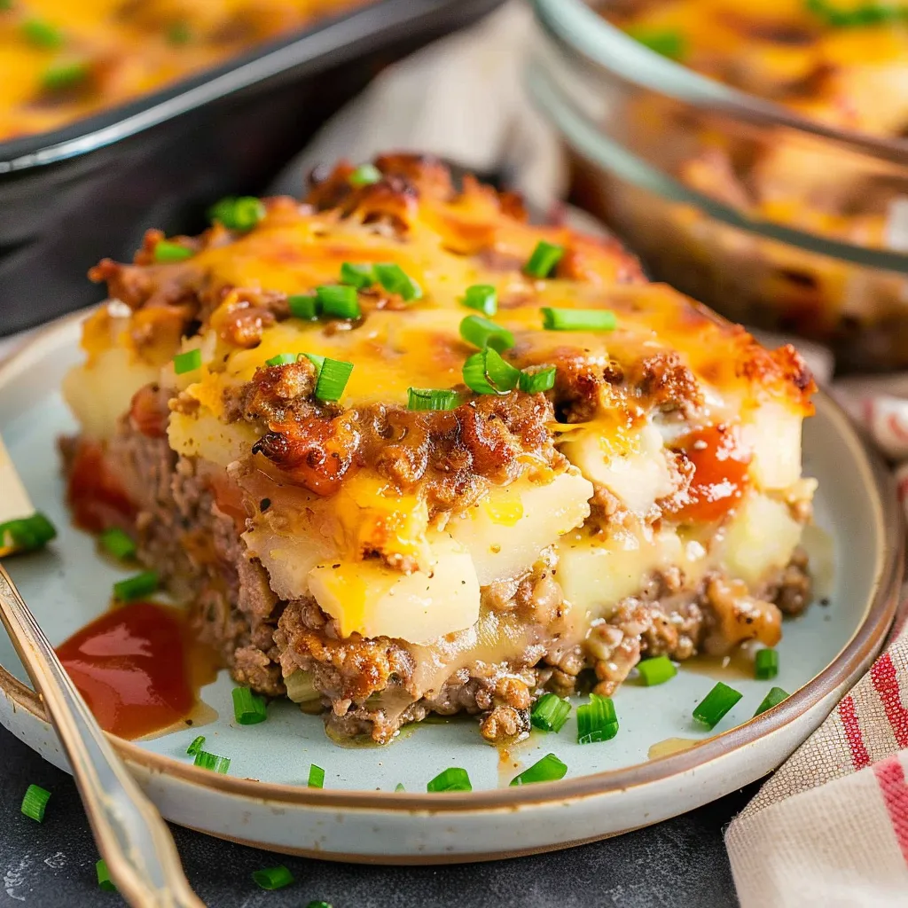 Savory Loaded Potato Meatloaf A Flavorful Dinner Delight