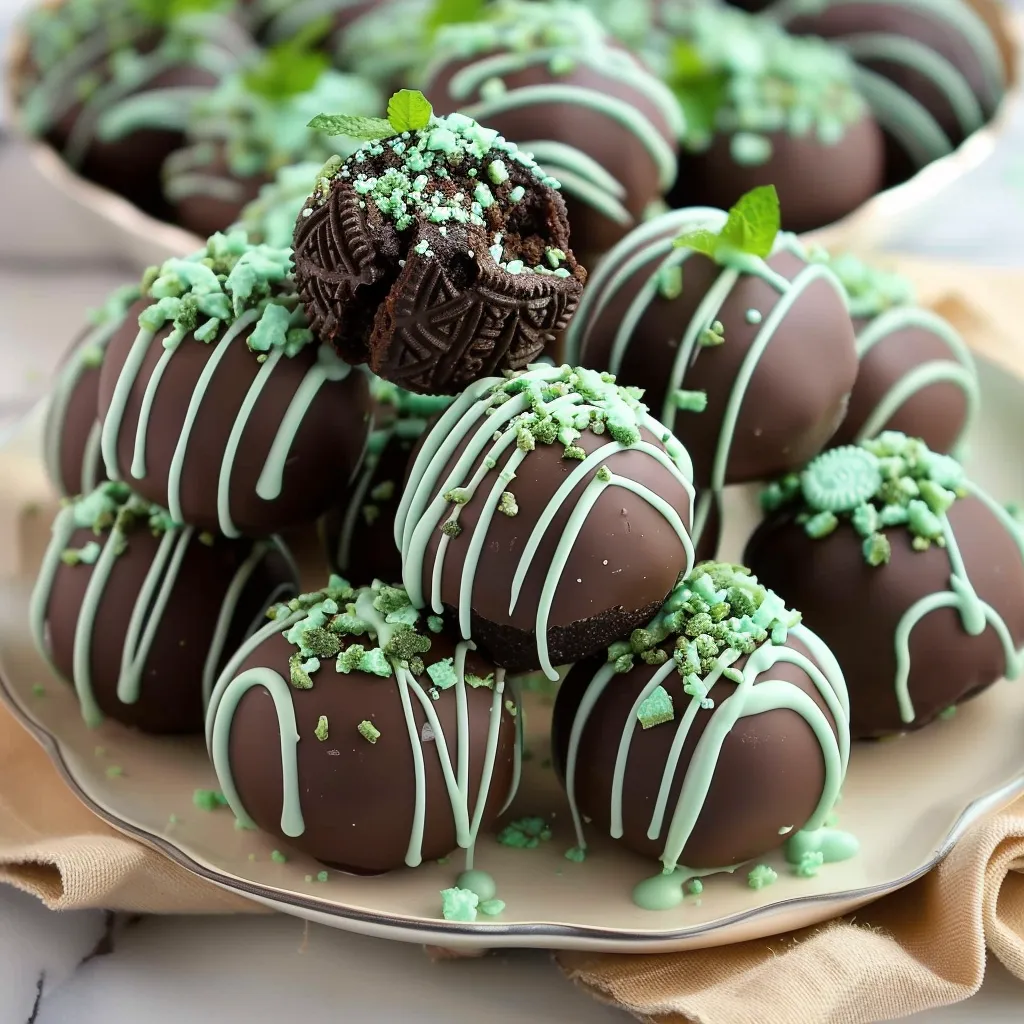 Irresistible Mint Oreo Balls Recipe Delight in Every Bite