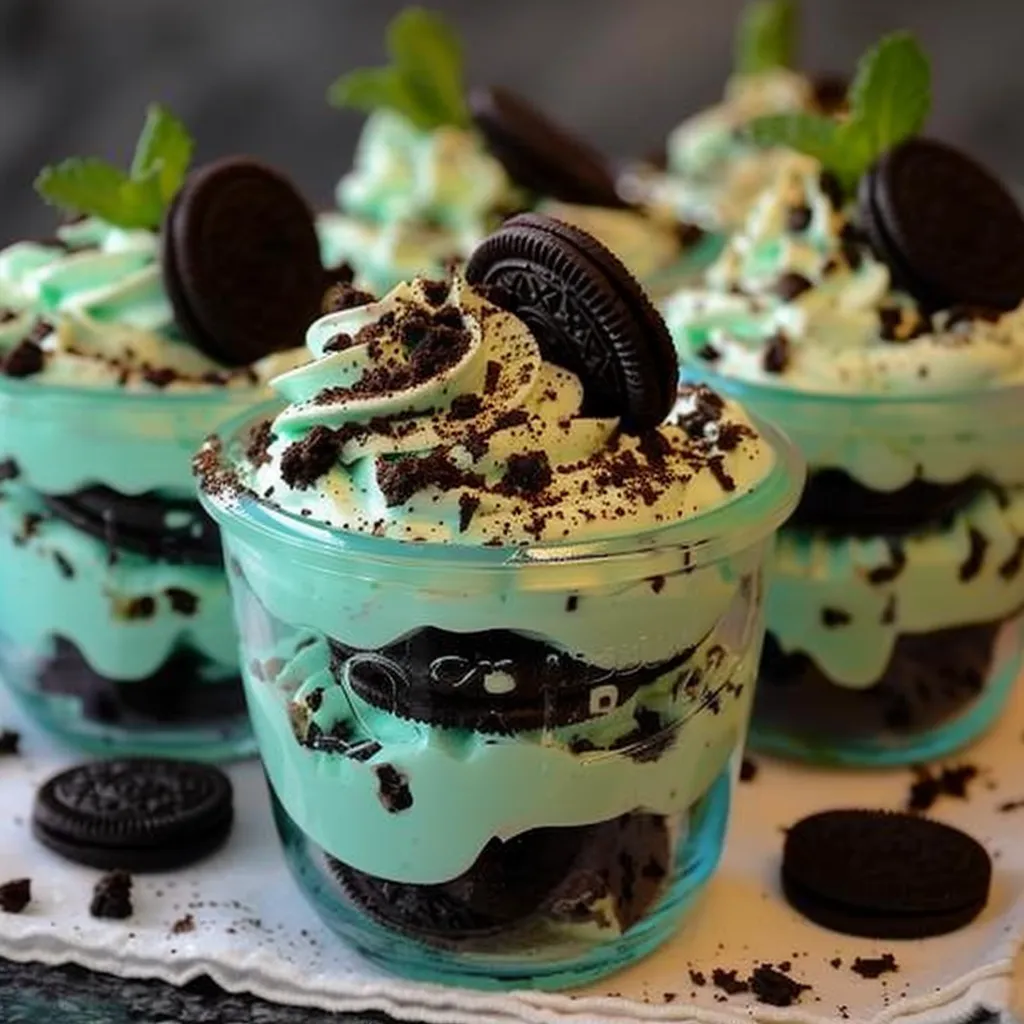 Delicious Mint Oreo Parfaits Recipe for Ultimate Dessert Bliss