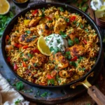 One Pot Chicken Shawarma Rice