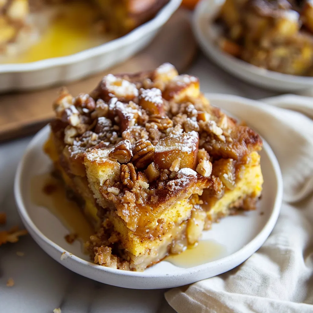 Irresistible Pumpkin Spice French Toast Casserole Recipe