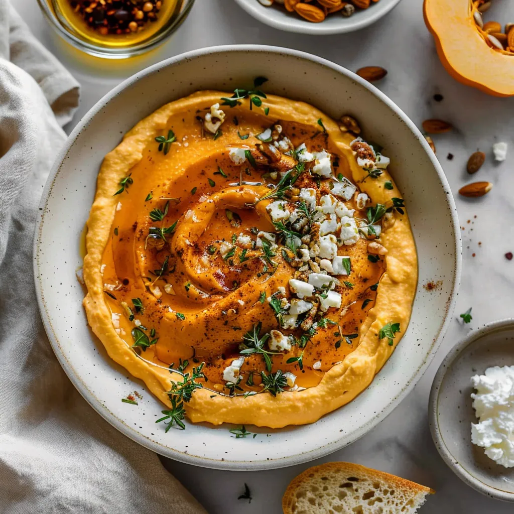 Irresistible Pumpkin Whipped Feta Dip A MustTry Delight
