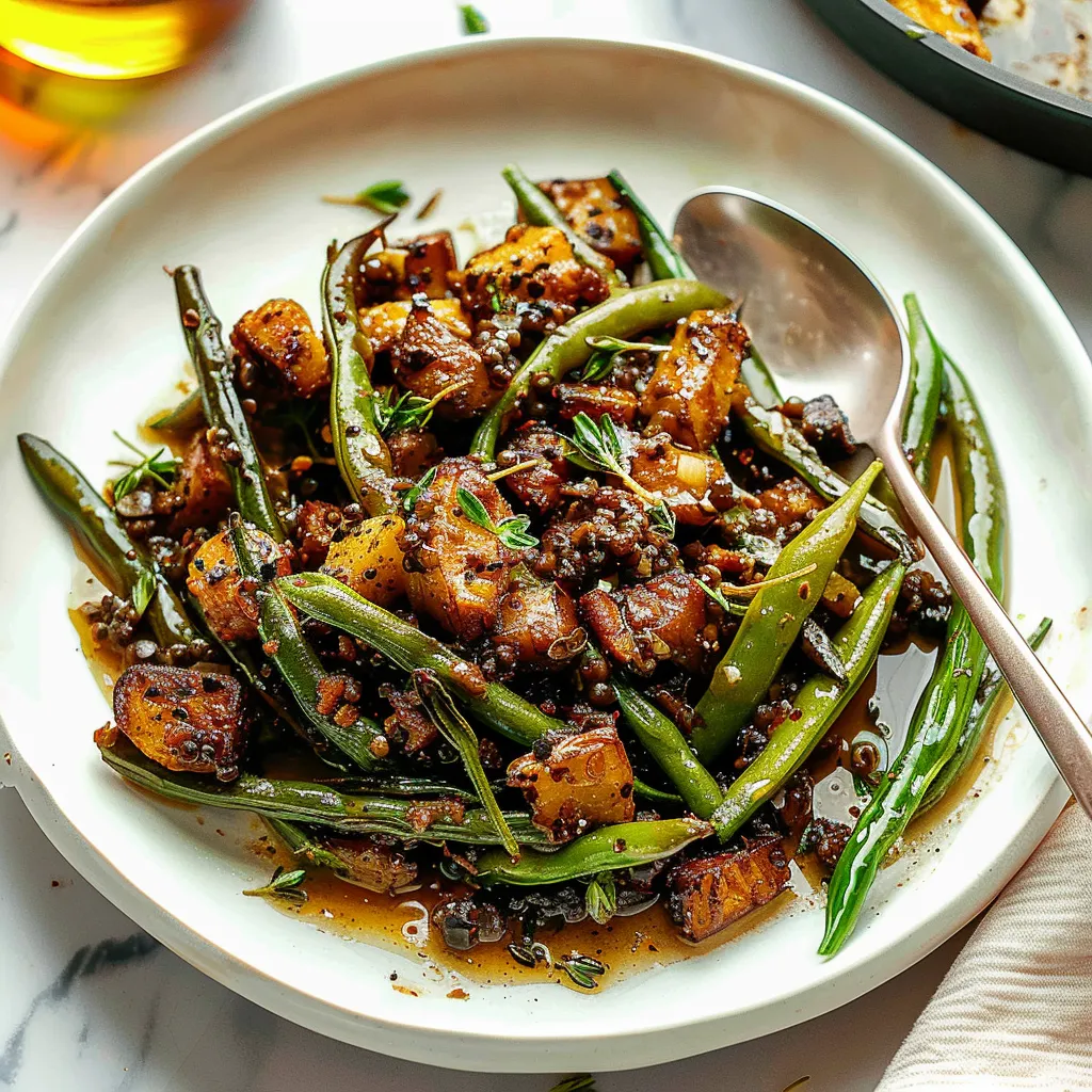 Savory Roasted Garlic Green Beans Recipe for Ultimate Flavor