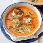 Roasted Red Pepper Gouda Soup