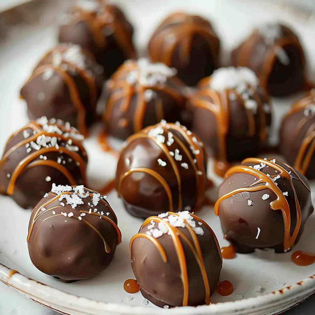 Decadent Salted Caramel Fudge Truffles Recipe for Chocolate Lovers