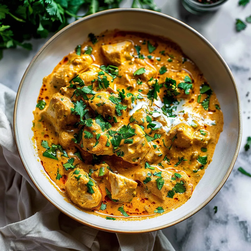 Slow Cooker Chicken Korma