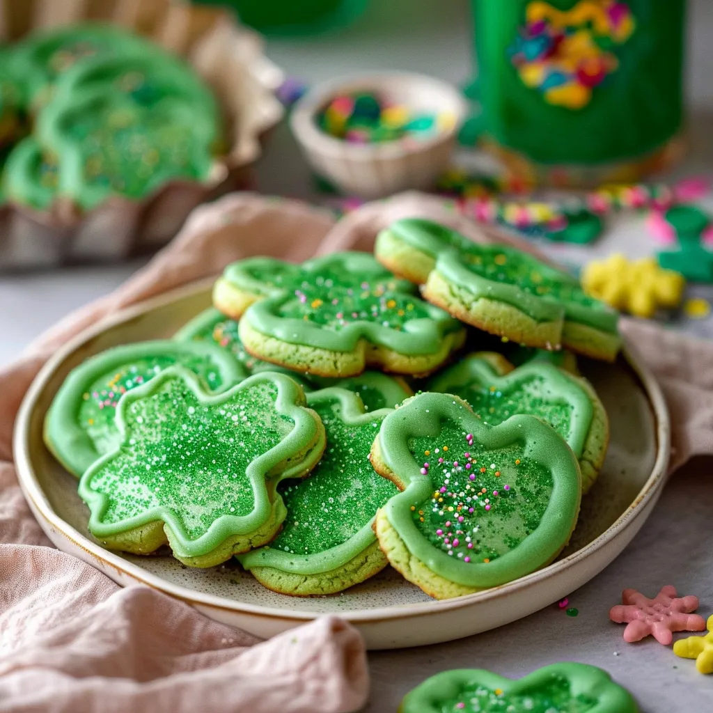 Delicious St Patricks Day Sugar Cookies for Festive Fun
