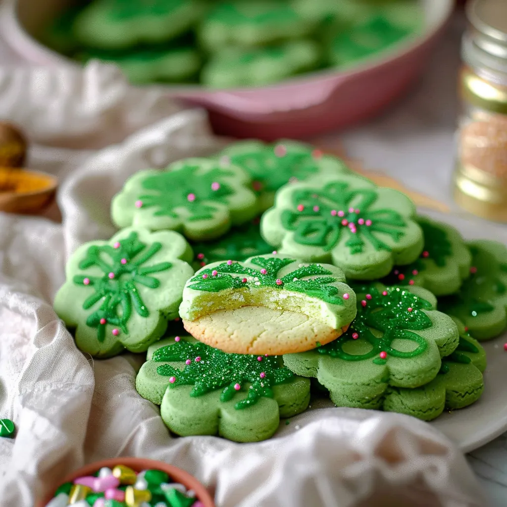 St. Patrick's Day Sugar Cookies