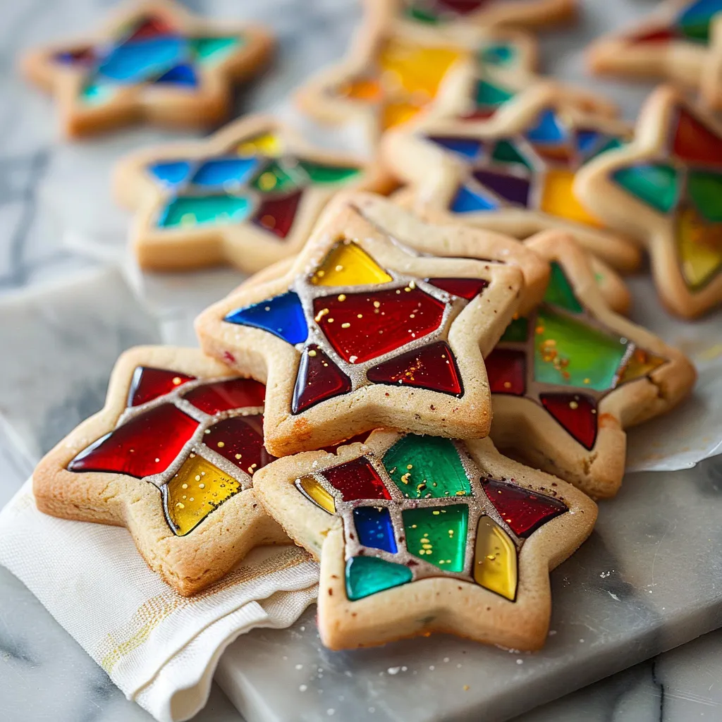 Delicious Stained Glass Cookies Easy Irresistible Recipe