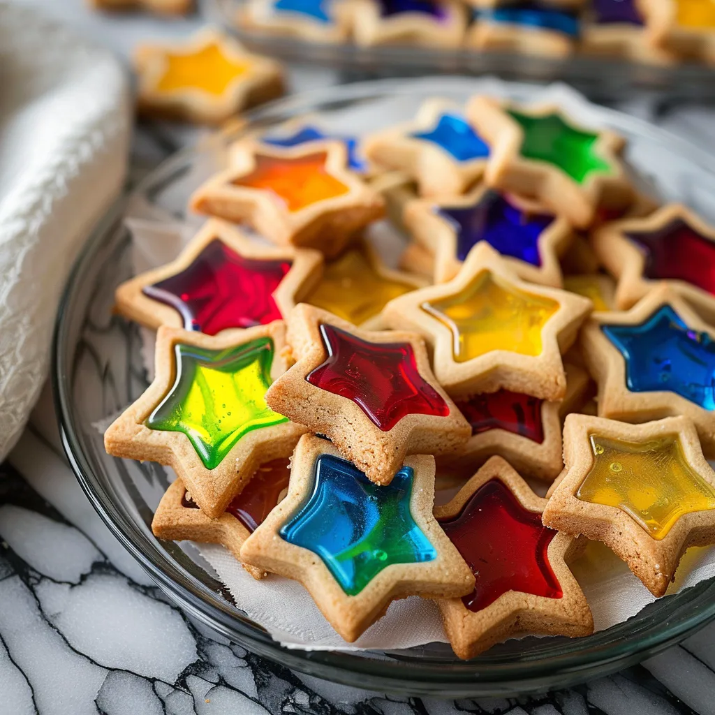 Stained Glass Cookies
