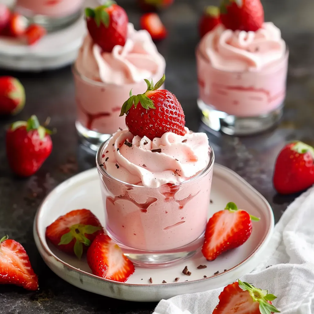 Delicious Strawberry Mousse Quick Recipe for Perfect Treats
