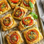 Tomato Tartlets with Puff Pastry