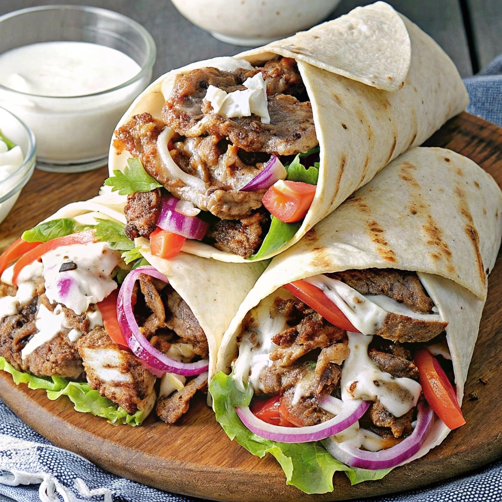 Savory Chicken Shawarma with Garlic Sauce A MustTry Delight