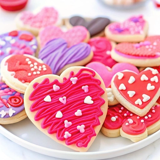 Cut Out Sugar Heart Cookies with Creamy Buttercream Frosting