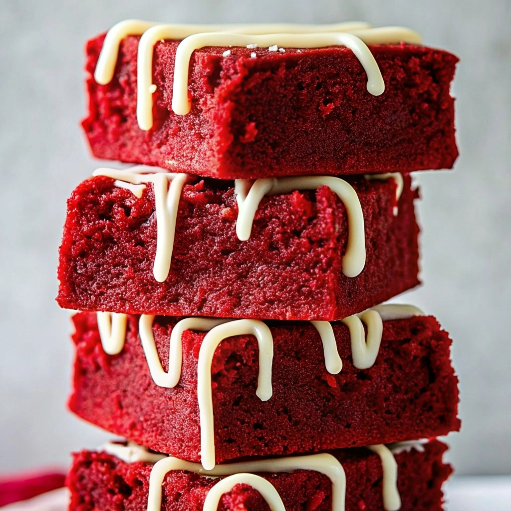 Decadent Fudgy Red Velvet Brownies Recipe You Must Try Now