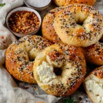 3-ingredient cottage cheese bagels
