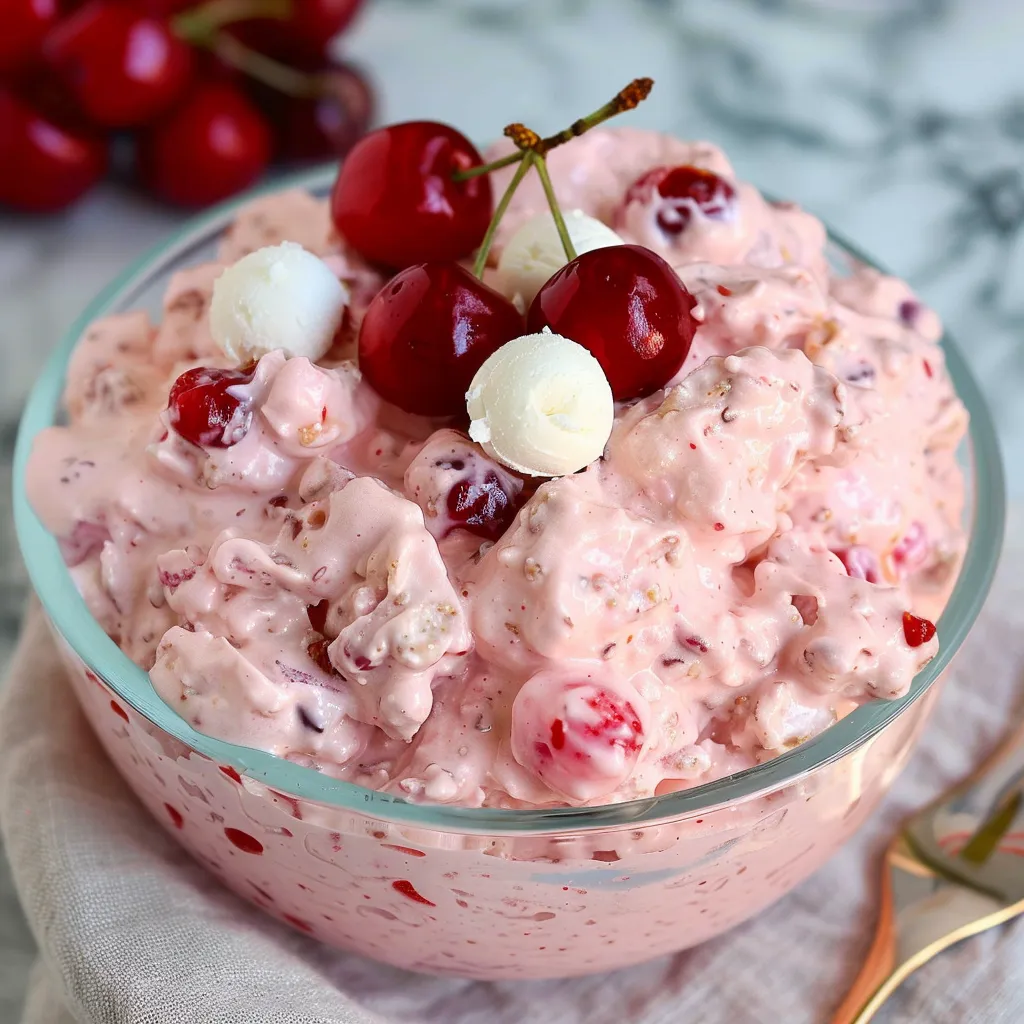 Delicious Cherry Fluff Recipe Taste the Ultimate Delight