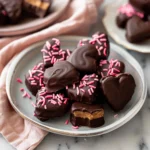 Chocolate Covered Peanut Butter Hearts