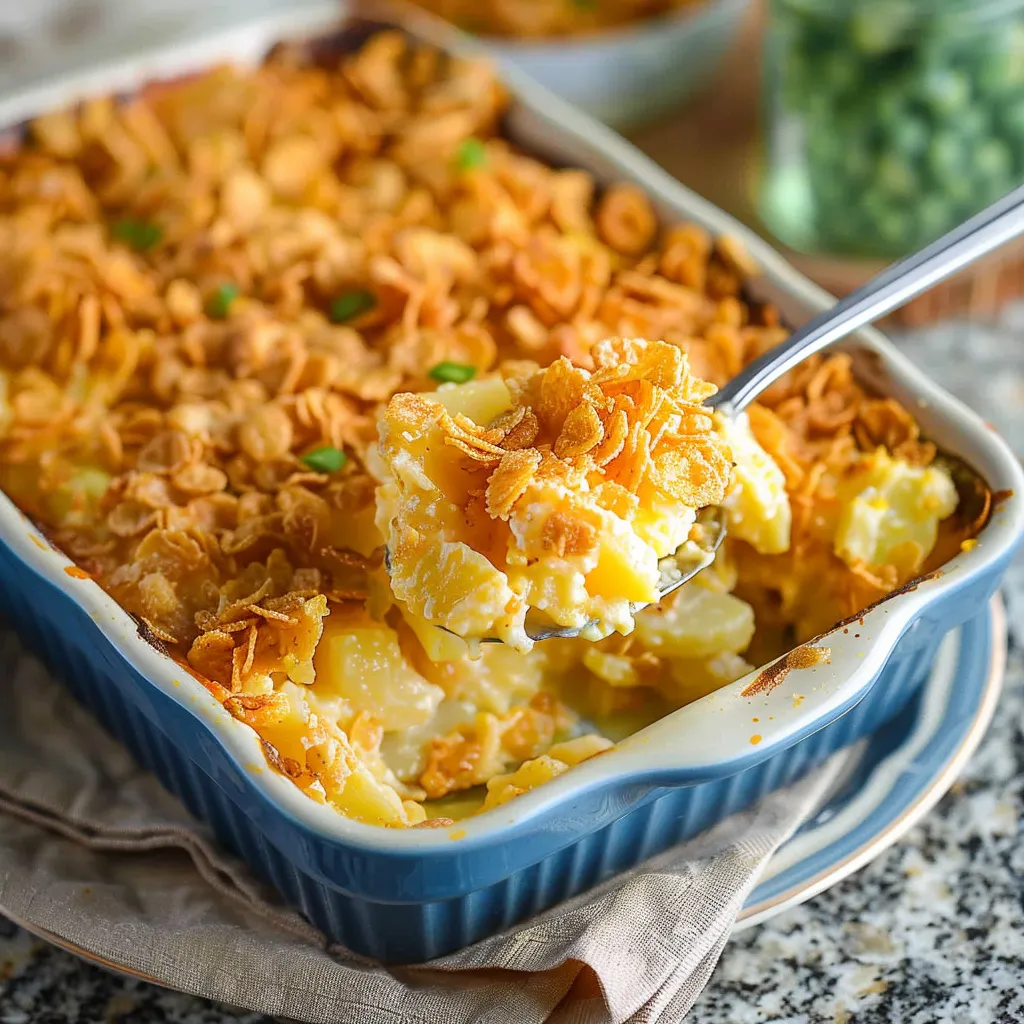 Corn Flakes Potato Casserole