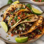 Crispy Black Bean Tacos