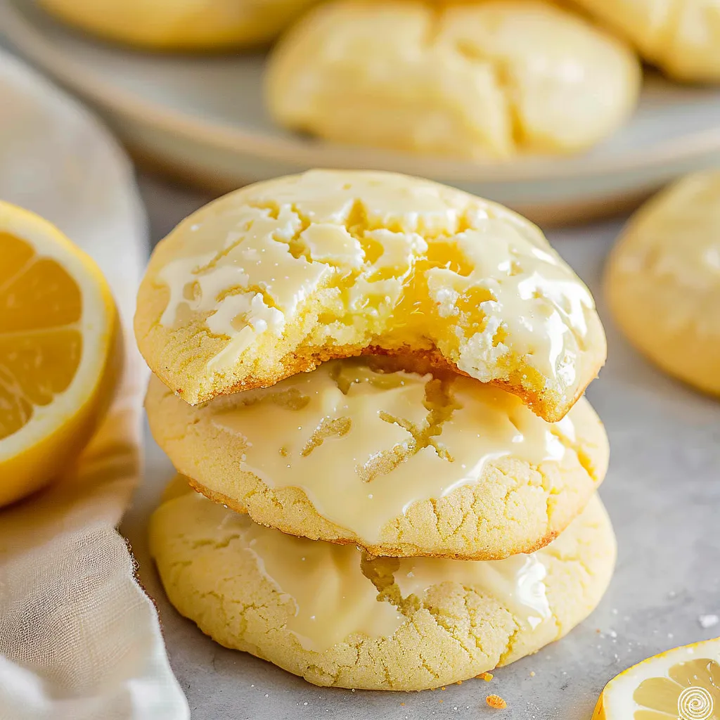 Limoncello Ricotta Cookies