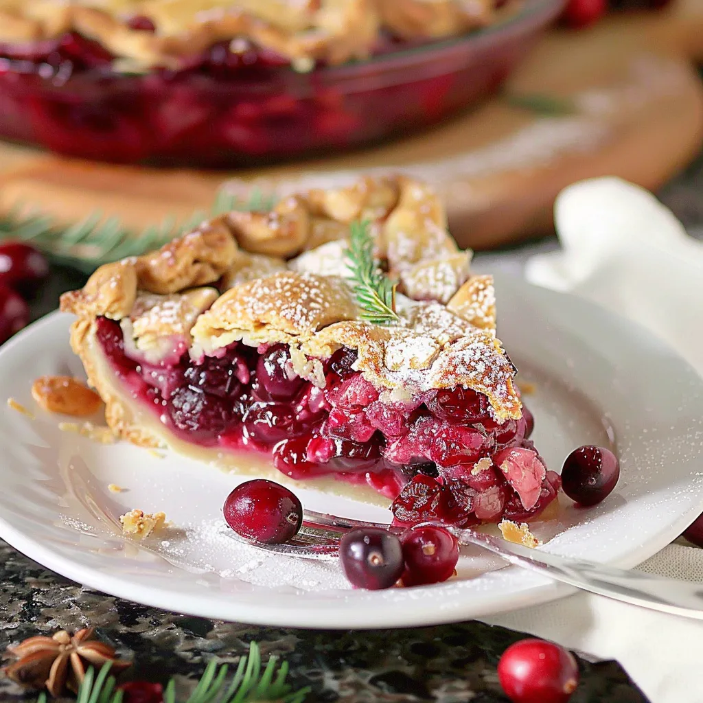 Irresistible Nantucket Holiday Cranberry Pie Recipe Awaits You