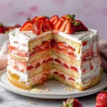 Strawberry Shortcake Layer Cake