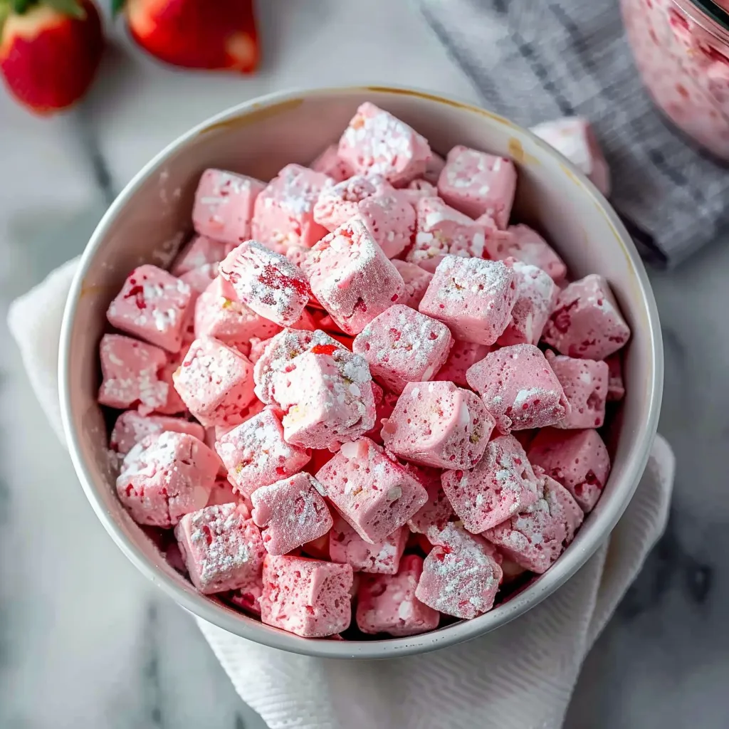 Delicious Strawberry Shortcake Puppy Chow Recipe for Treat Lovers