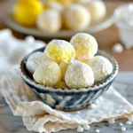 White Chocolate Limoncello Truffles