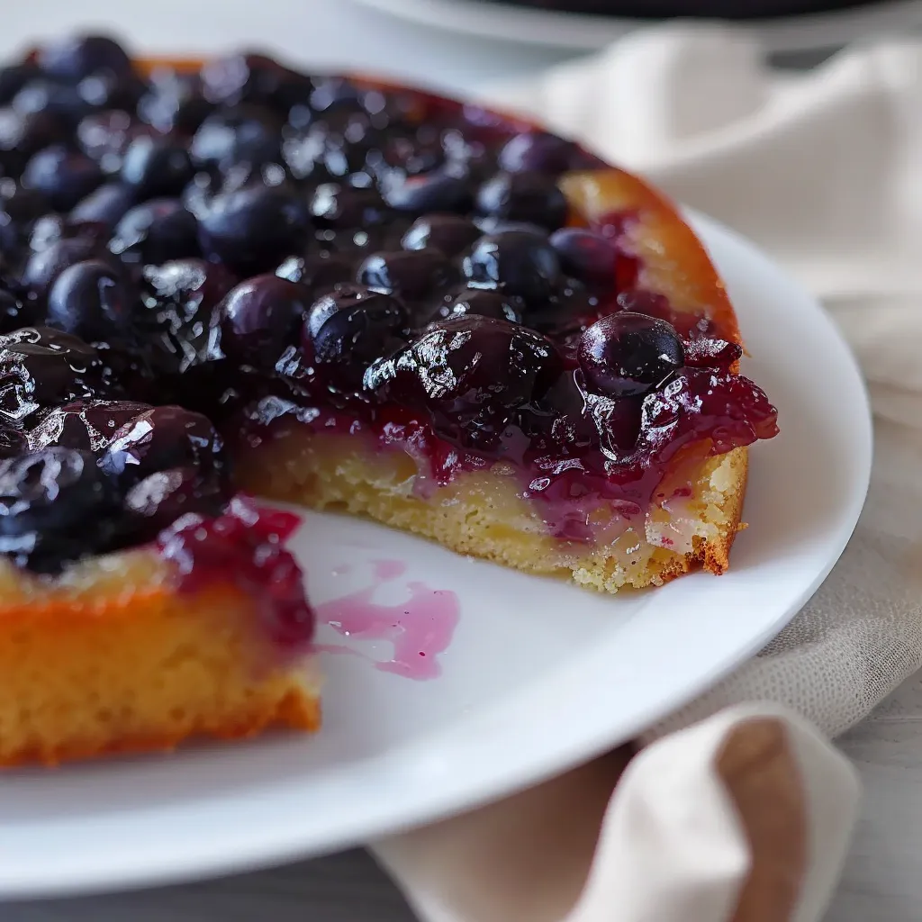 Delicious Blueberry Upside Down Cake Recipe for Dessert Lovers