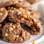 Caramel Toffee Brownie Mix Cookies