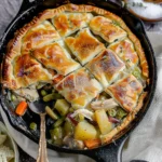 Cast Iron Spring Chicken Pot Pie